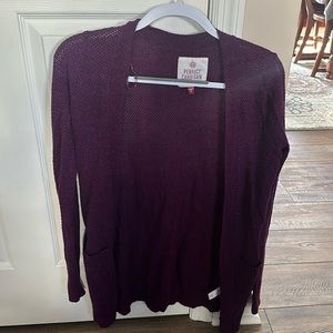 Perfect Purple Cardigan